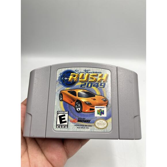 Rush 2049 San Francisco (Nintendo 64, 1997) - Cartridge Only - Picture 1 of 5